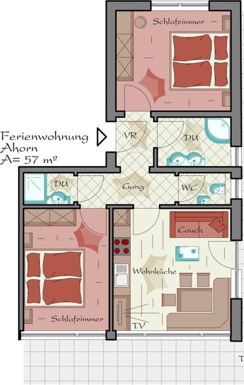 Appartementhaus Sennhuettn 핑켄베르그 외부 사진